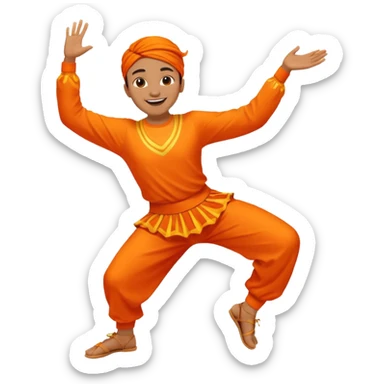 create a person emoji of Barcavibe is the superpower name Brings energy, momentum, and structure more fun and dancing sticker