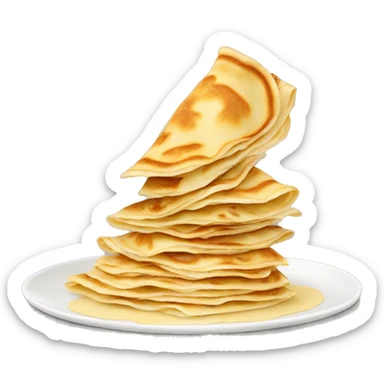 russian crêpes sticker