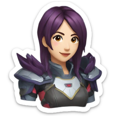Kiriko kamori Overwatch 2 sticker