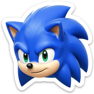 Sonic the hedgehog  sticker
