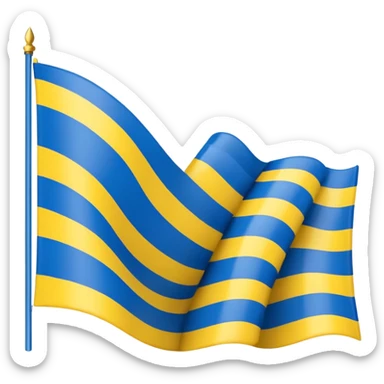 Make ukraine flag sticker