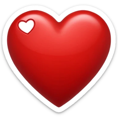 deep red color emojis to symbolize obsession  sticker