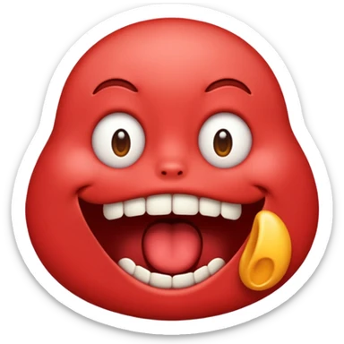 Make a burping imojie sticker