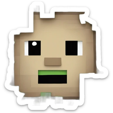 creeper minecraft sticker