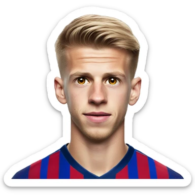 Dani Olmo in FC Barcelona sticker