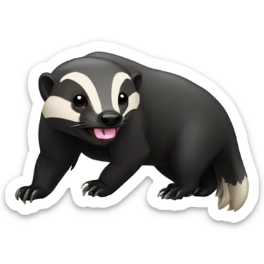 Honey badger sticker
