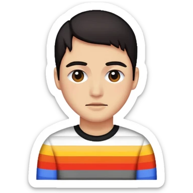 I hate ai emoji sticker