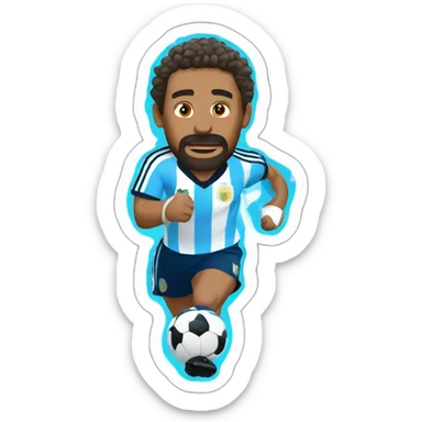 argentina champion of the world sticker