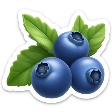 Blueberries  sticker