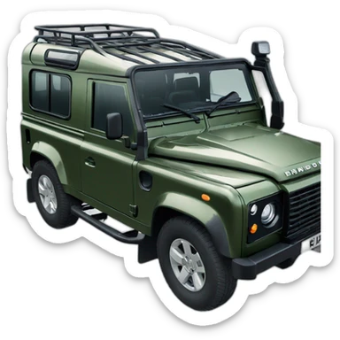 Land rover Defender sticker