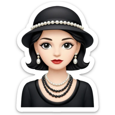 Coco Chanel girl meme sticker