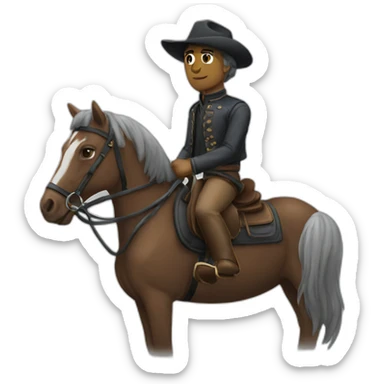 horseman sticker
