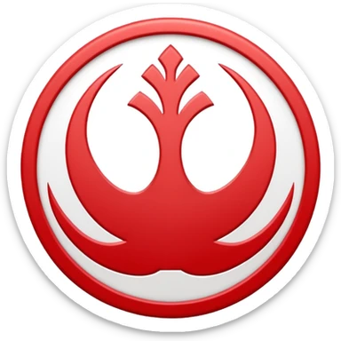 rebel alliance logo sticker