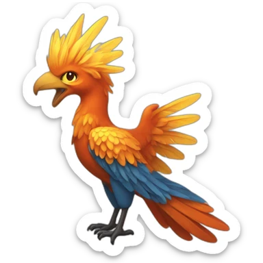 un phénix sticker
