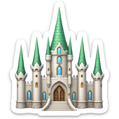 elf castle sticker