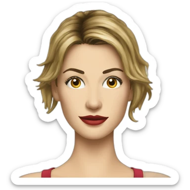 Sandrine Voillet Paris TV series 2007 sticker