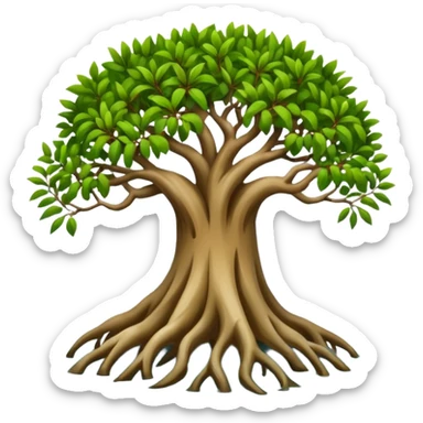 mangrove tree sticker