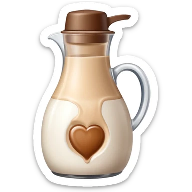 delight coffee creamer sticker