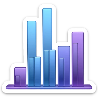 three bars in barplot descending order sticker