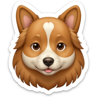 Relaxation / Calmness dog picture sticker