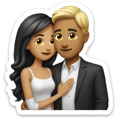 Lovers together  sticker