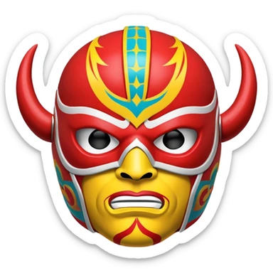 luchador sticker