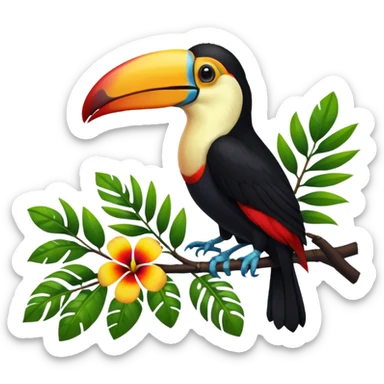 Flora y fauna de Brasil sticker