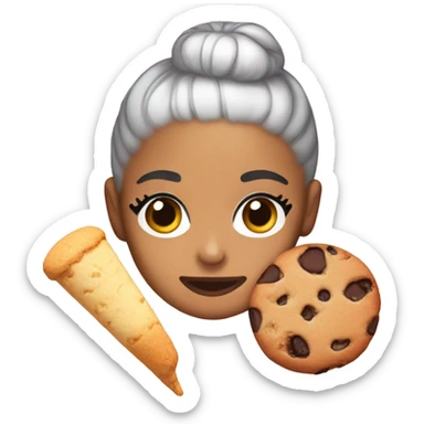 ariana grande cookie and juice sticker