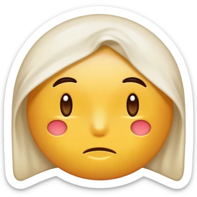 Naked girl in doggy-style position sticker