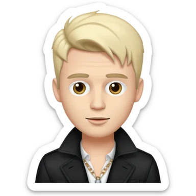 Sugar Bones, Male Pop Singer from Confidence Man sticker