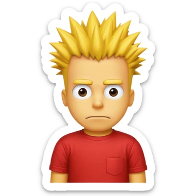 the simpsons, Different every character, only one at a time. sticker