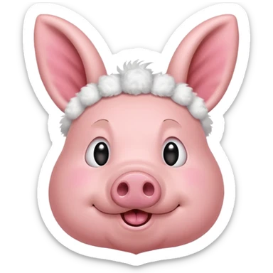 Can you do a mix of a bunny and a pig sticker