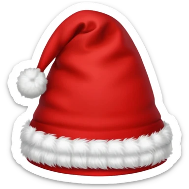 christmas hat for a website log only the hat sticker