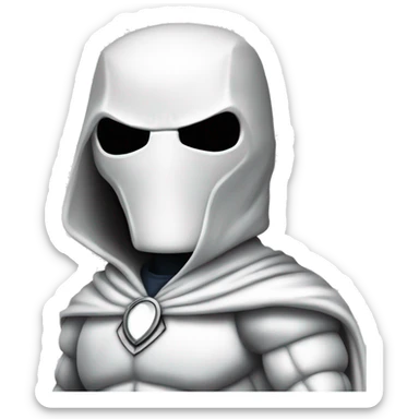 Moon knight from marvel  sticker