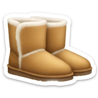 UGG slippers  sticker