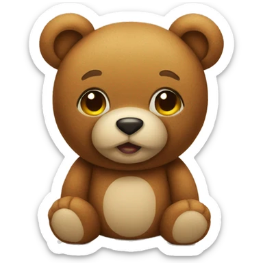 Teddy sticker