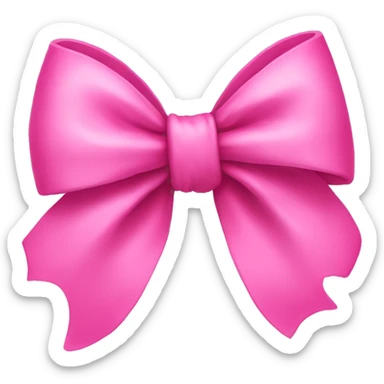 Pink Bow sticker