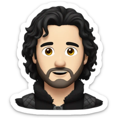 Jon snow sticker