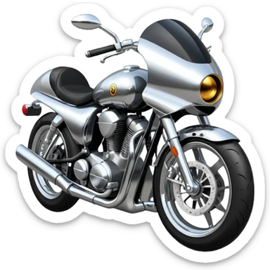 Bullet bike sticker