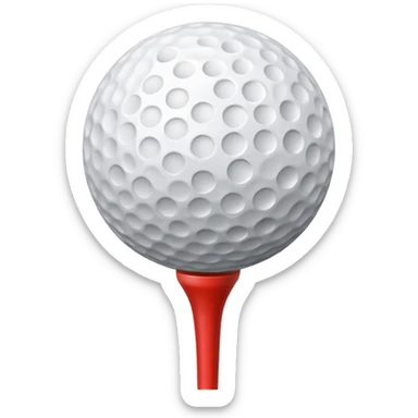Tee time sticker