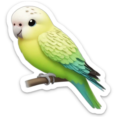Budgerigar sticker