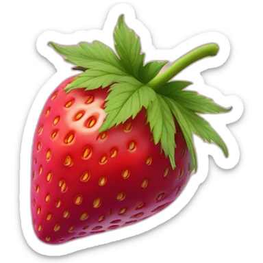 strawberry haze bud sticker