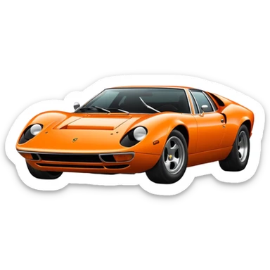 Lambo muira  sticker