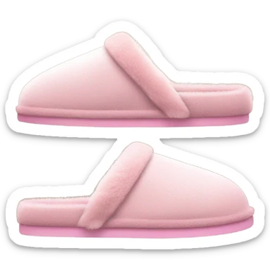 pink ugg slipper sticker