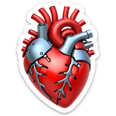 Cœur mécanique sticker