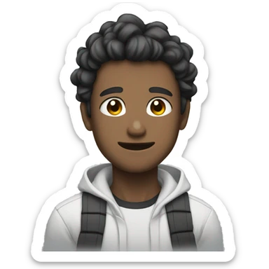 A anime character sticker