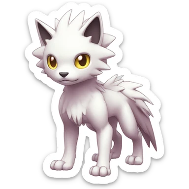 cute cool edgy shiny Digimon-Fakemon-animal full body sticker