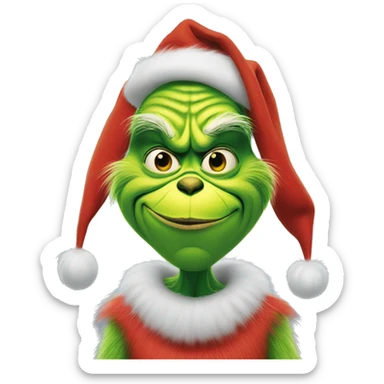 The Grinch sticker