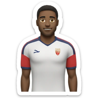 Joueur de foot  sticker