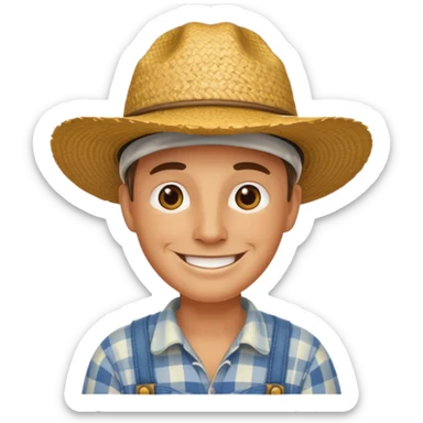 Farmer sticker